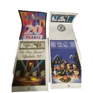 Disney Eyes & Ears 1991 Vol 21 # 38/40 1992 Special Ed Be Our Guest WDW 20 Years